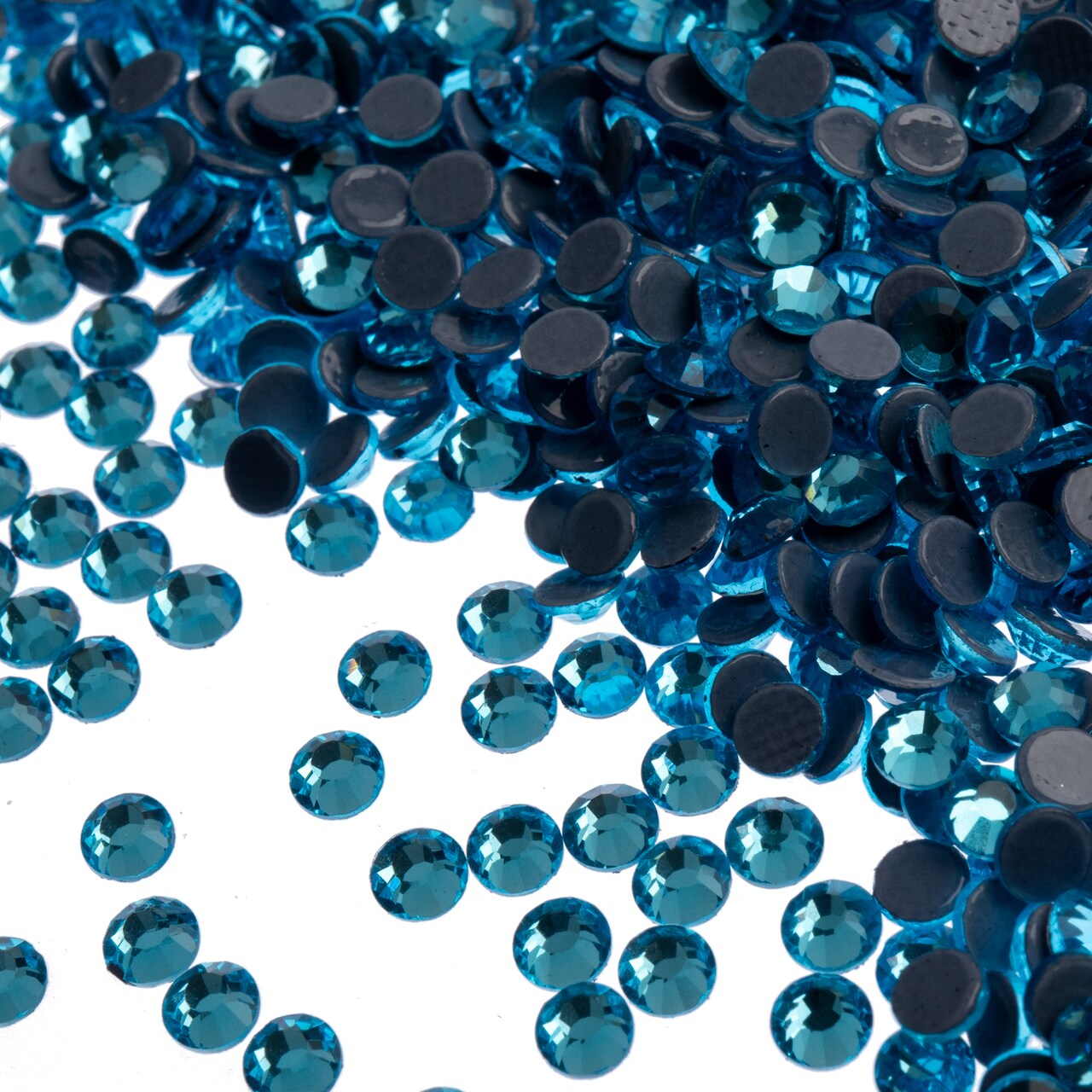 Crystal Lane DIY SS12 (3mm) Hot-fix Glass Flat Backs Rhinestones, 1440pcs